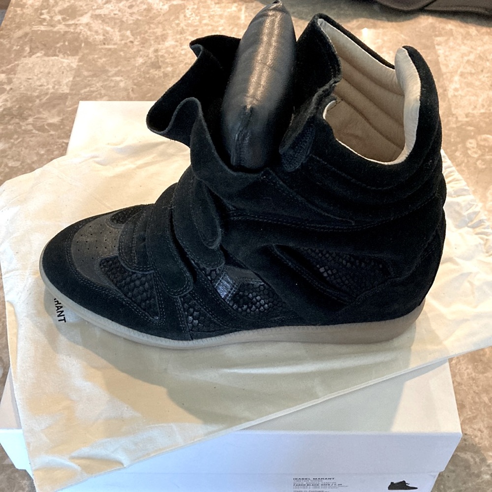 Black Isabel Marant Bekett Sneaker
